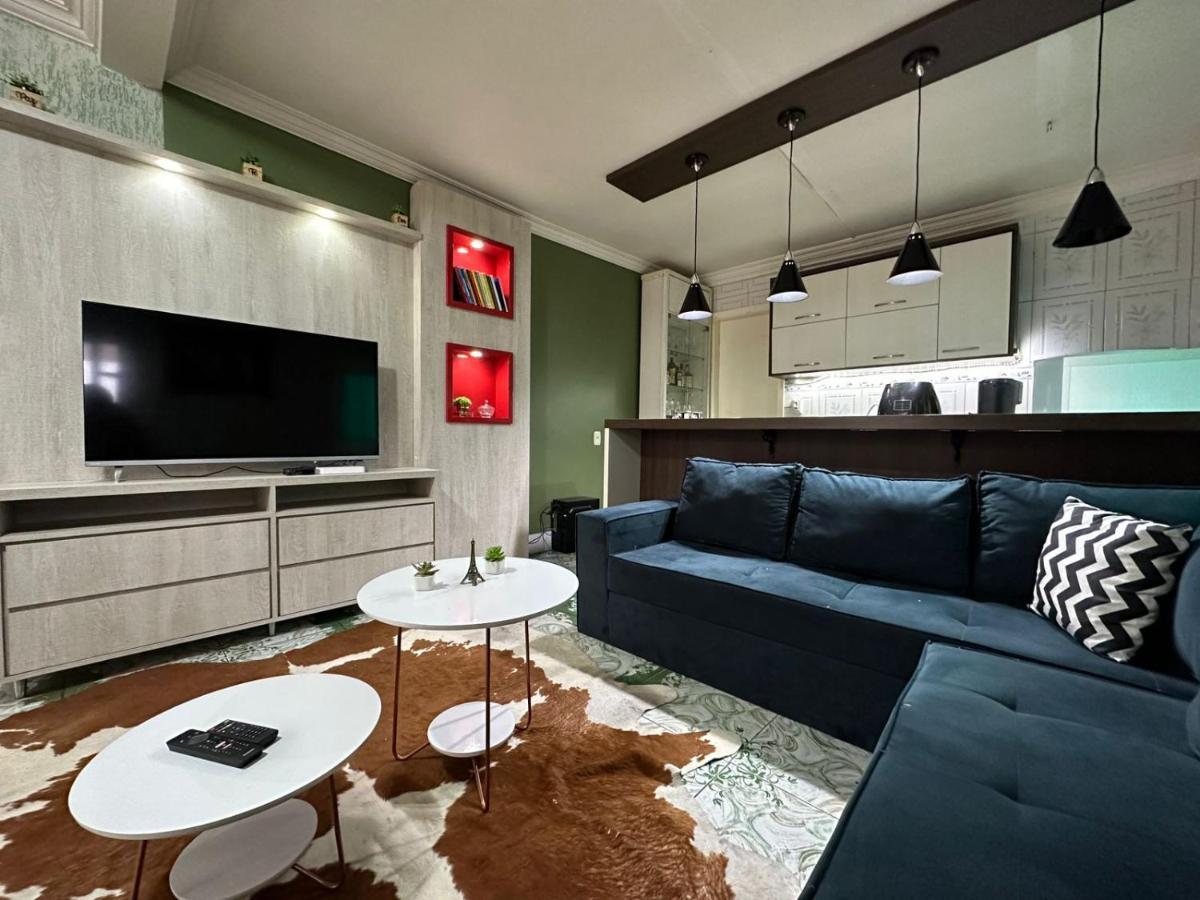 Apartamento Com Hidromassagem Em Gramado 아파트 외부 사진