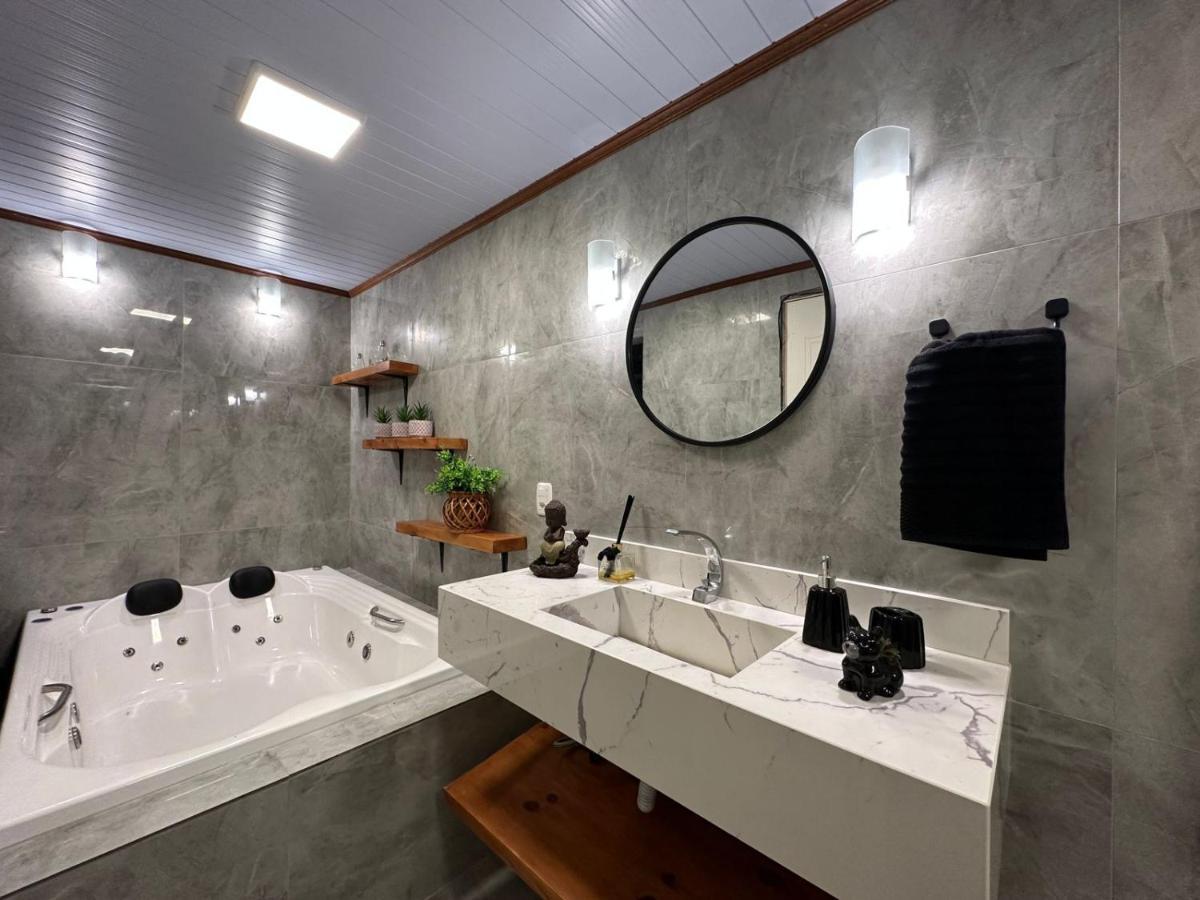 Apartamento Com Hidromassagem Em Gramado 아파트 외부 사진
